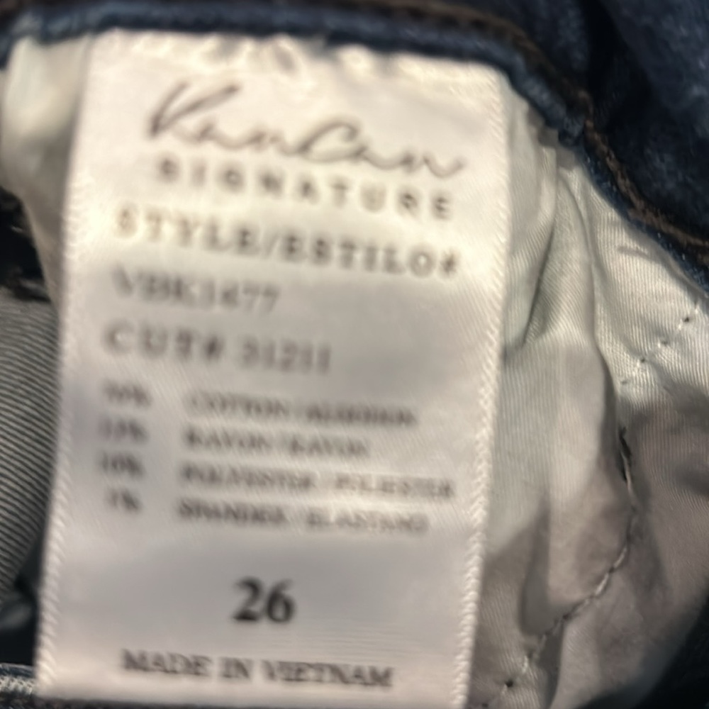 NWOT size 26 Bermuda denim shorts - Picture 4 of 5